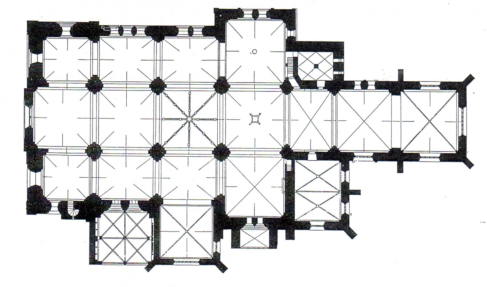 Grundriss Herforder Münster