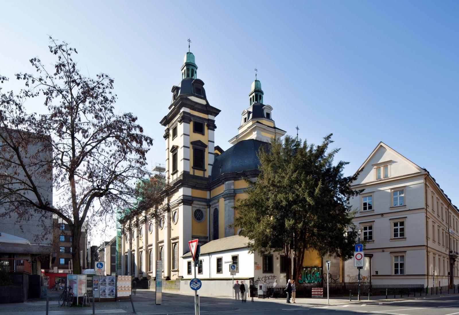 Ansicht St. Andreas von Norden
