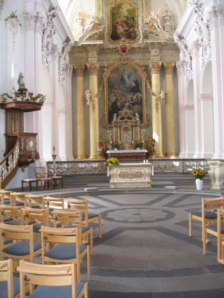 Blick auf den Altar