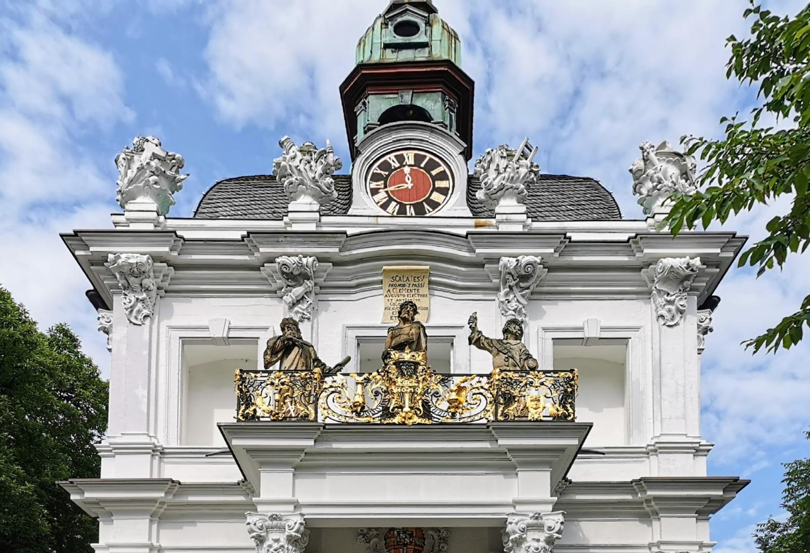 Szene der Verurteilung Jesu durch Pilatus an der Heiligen Stiege