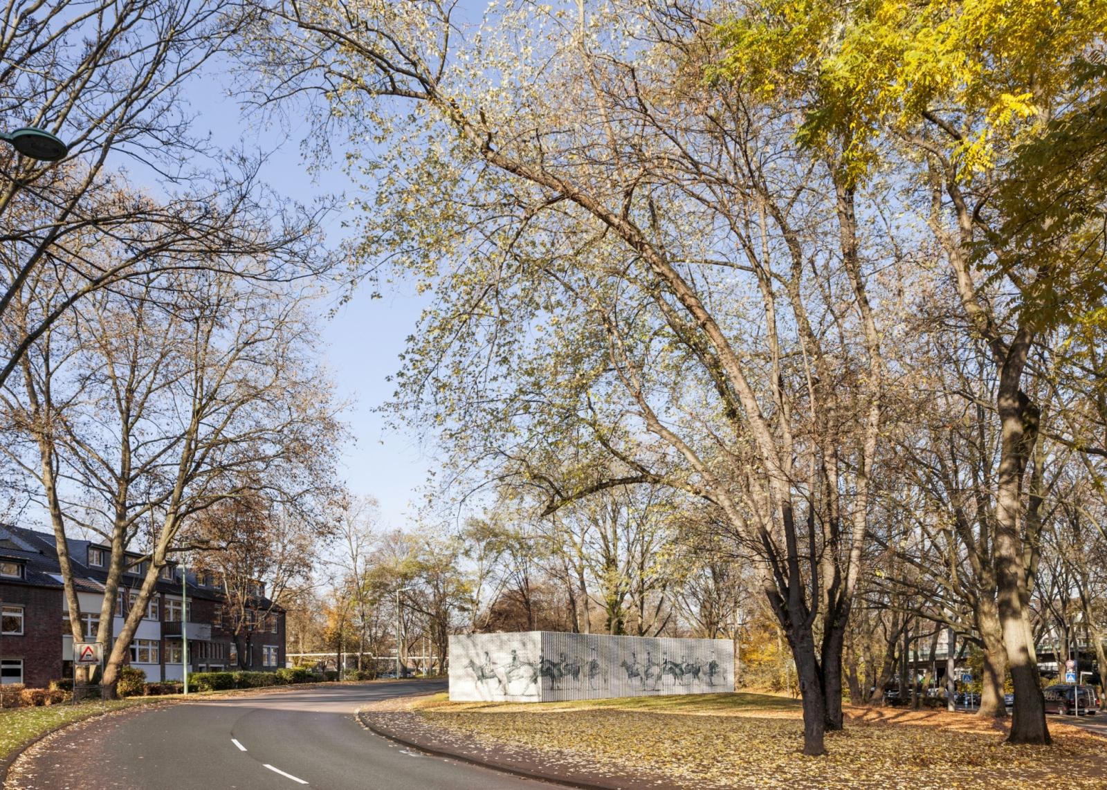 Straßenansicht des Unterwerks im Sionstal