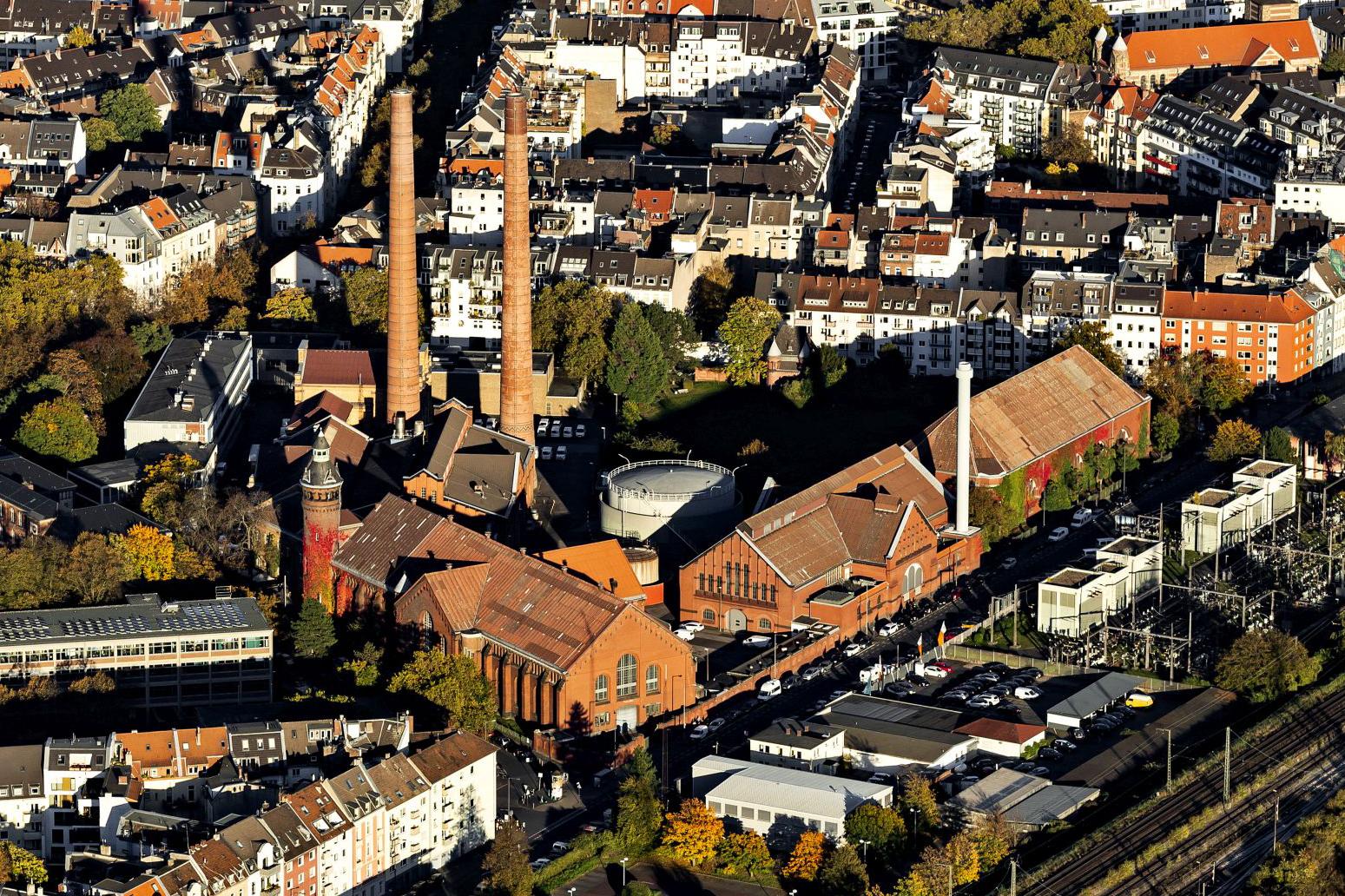 Schrägluftbild aus Richtung Südwesten