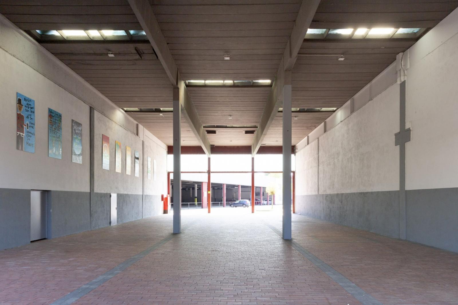 Innenraumansicht Warenlager