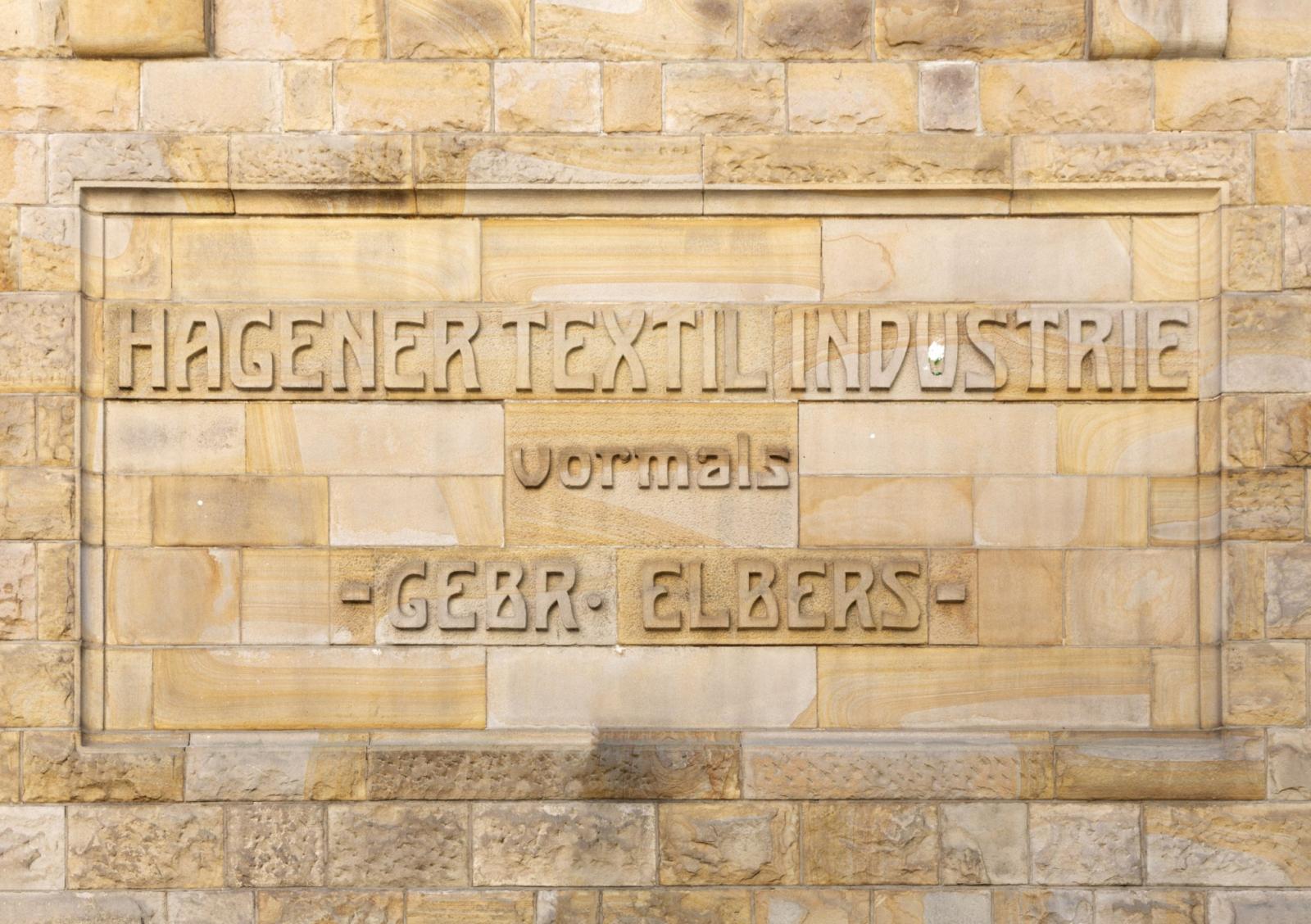 Inschrift Turbinenhaus