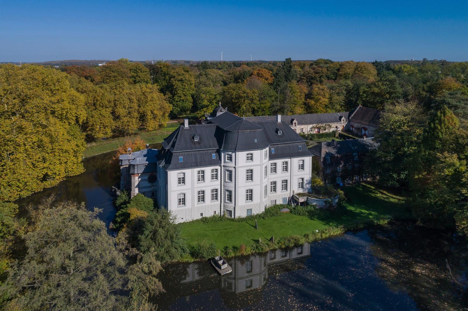 Schloss Türnich von oben