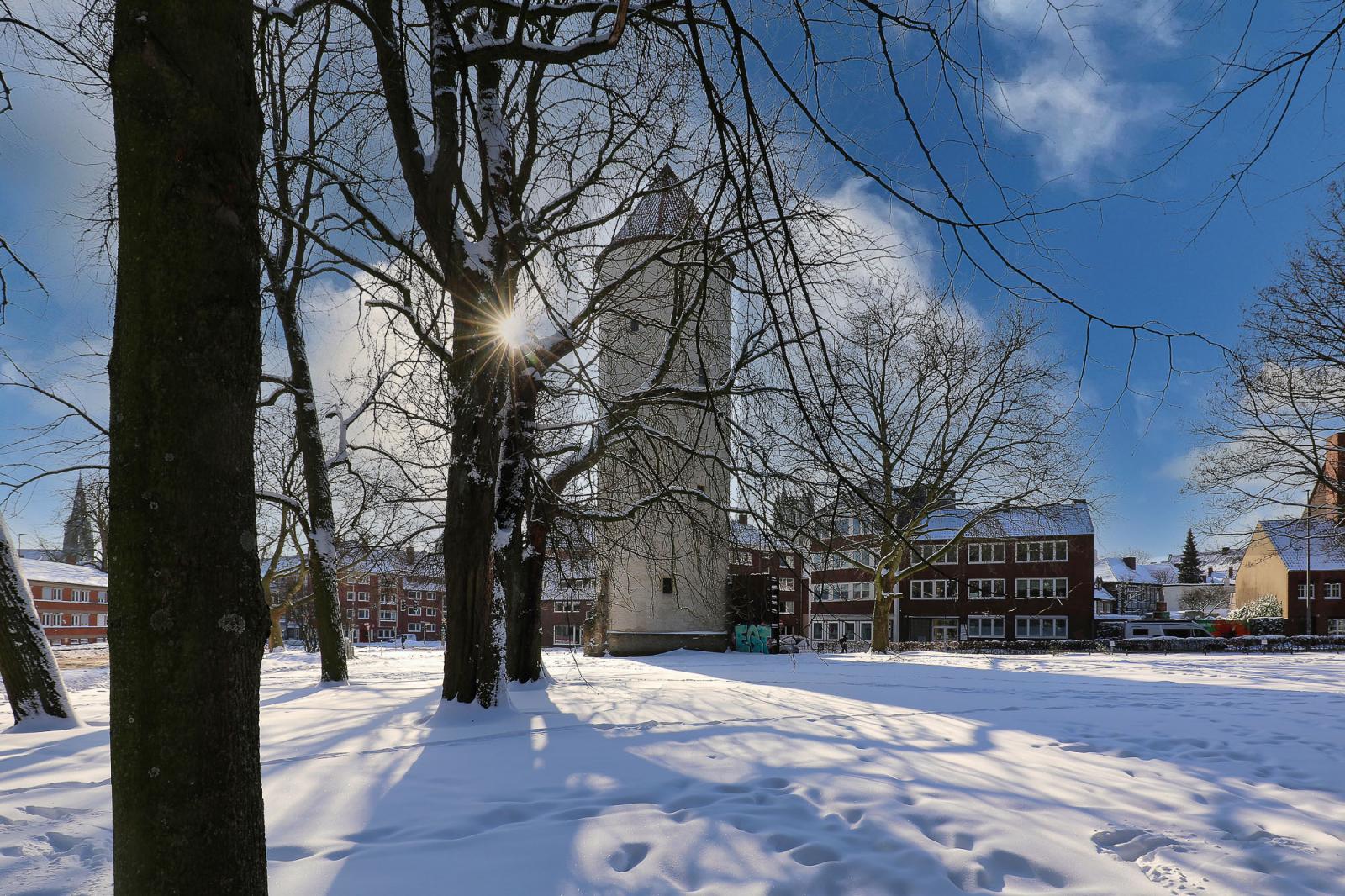 Buddenturm im Winter