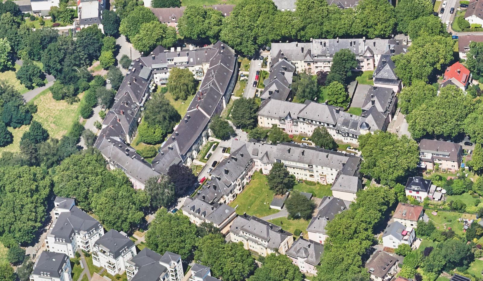 Schrägluftbild aus Blickrichtung Süden