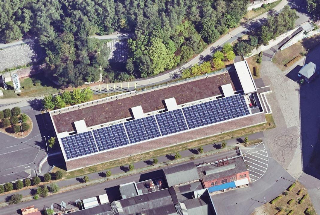 Parkhaus der Jahrhunderthalle Bochum, Südansicht