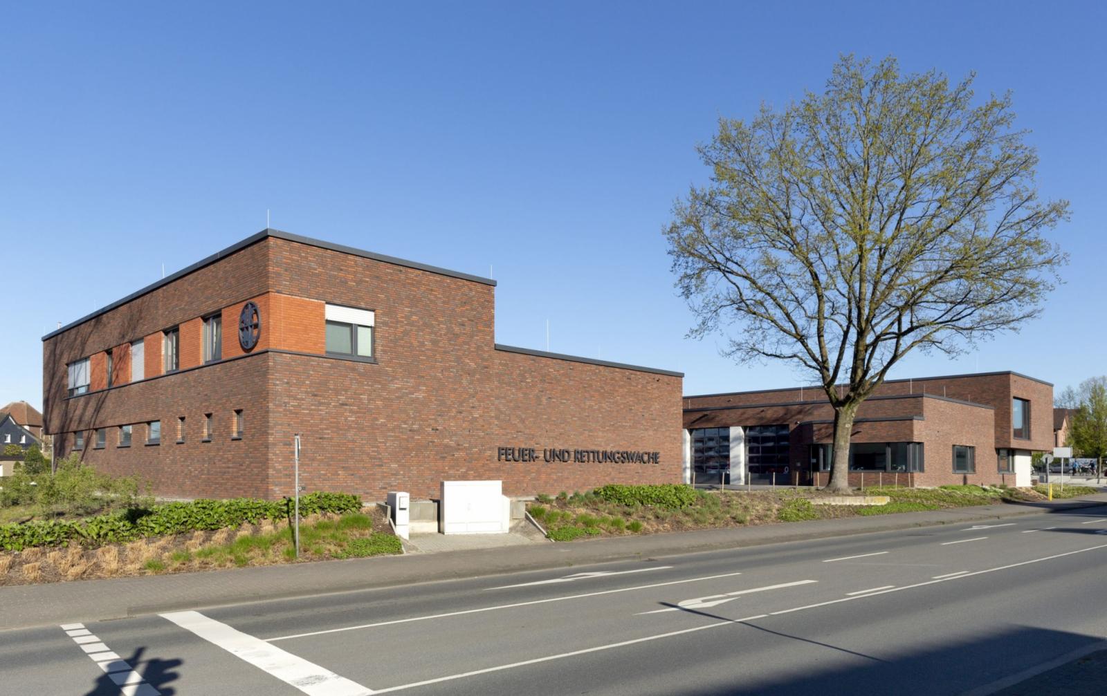 Rettungs- und Feuerwache an der Mühlenstraße