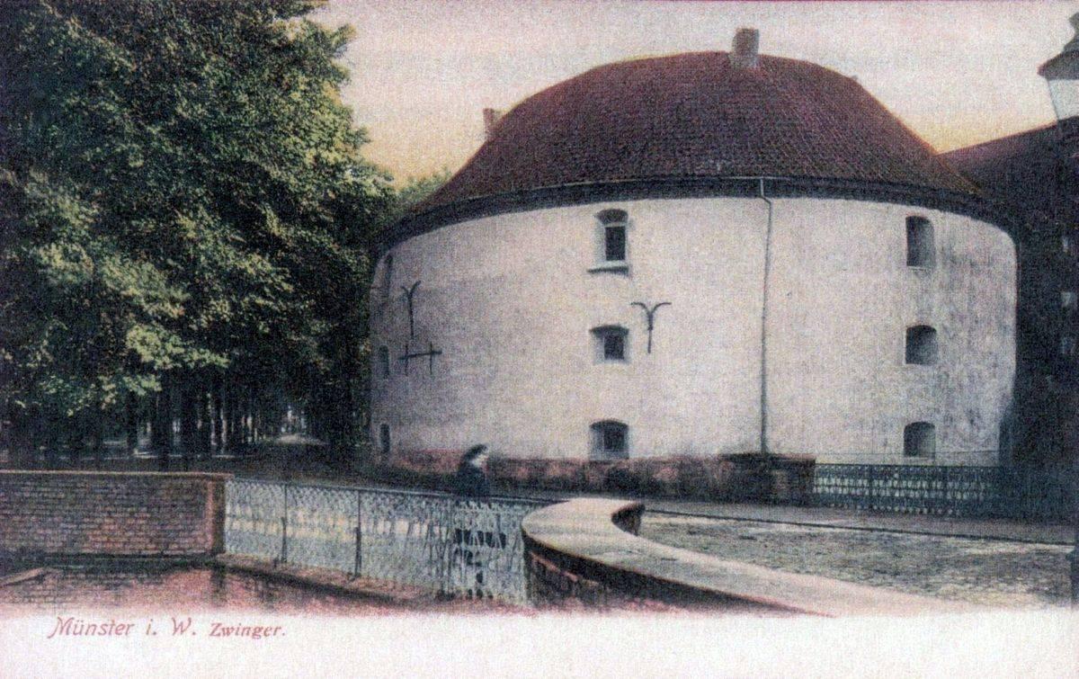 Der Zwinger auf einer Postkarte um 1900
