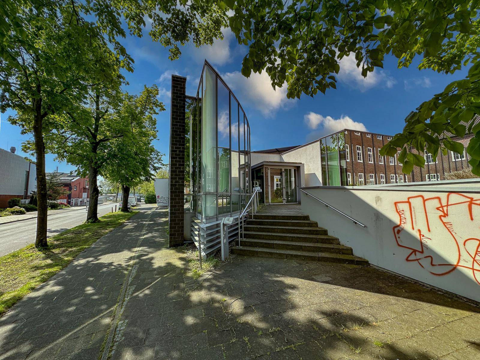Telekom-Casino Münster, Treppenzugang