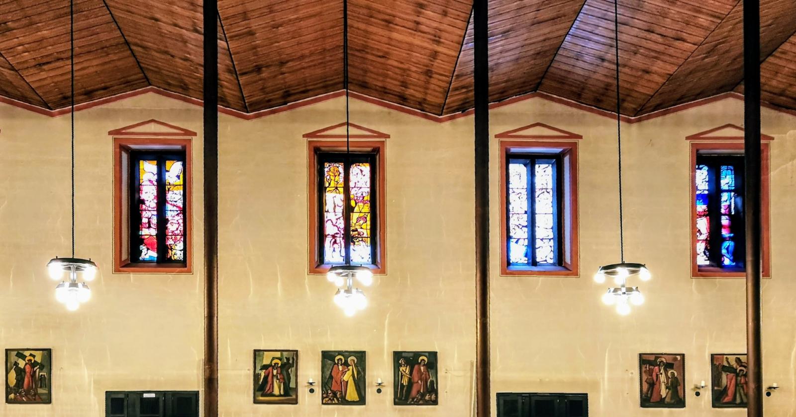 Innenraum St. Mariae Himmelfahrt in Ochtrup