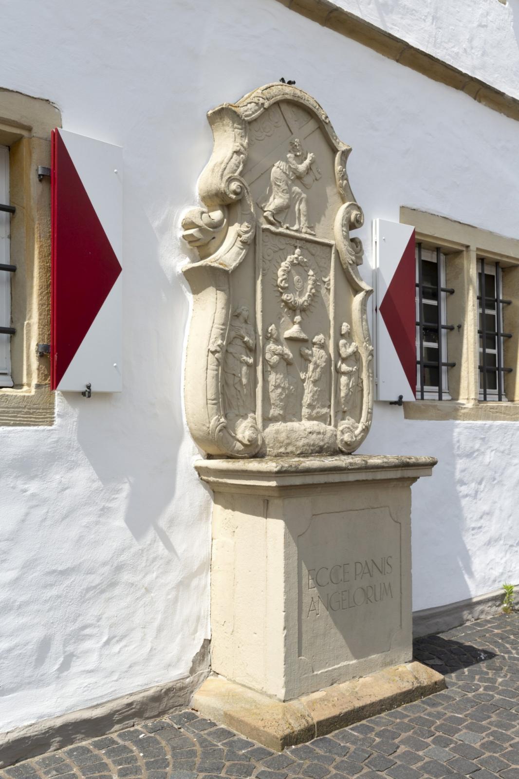 Sandsteinrelief am Alten Rathaus Schöppingen,