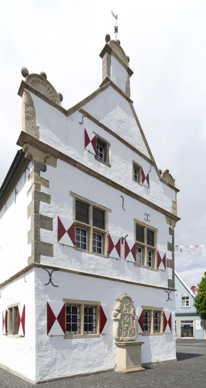 Altes Rathaus Schöppingen, Giebelansicht Ost