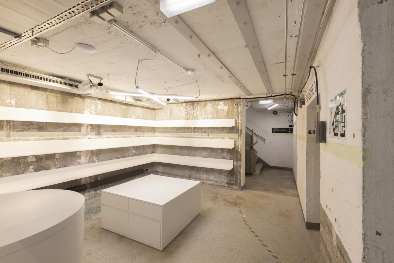 Umgenutzter Bilker Bunker, Showroom