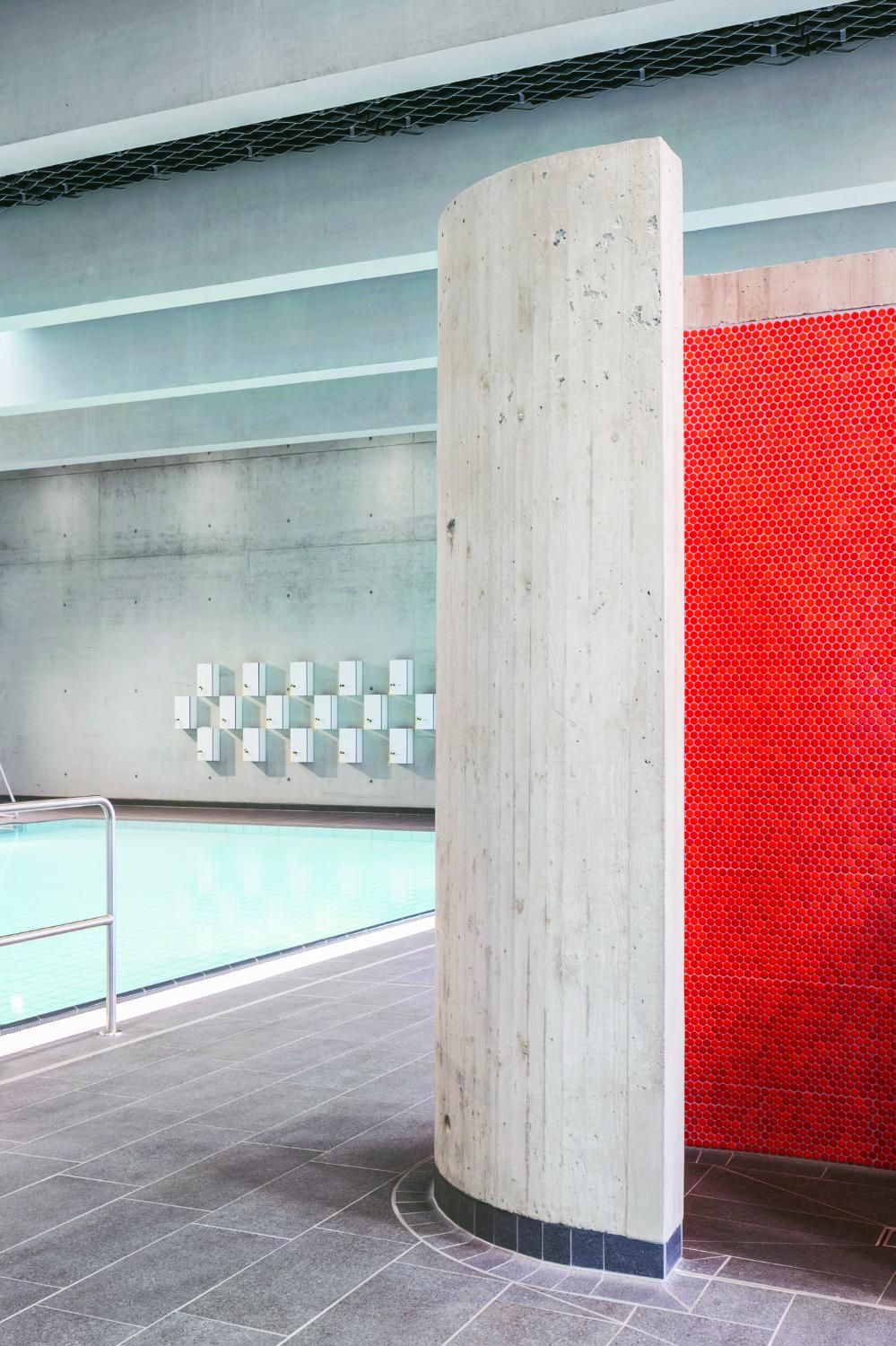 Stadtbad Süd in Münster, Dusche
