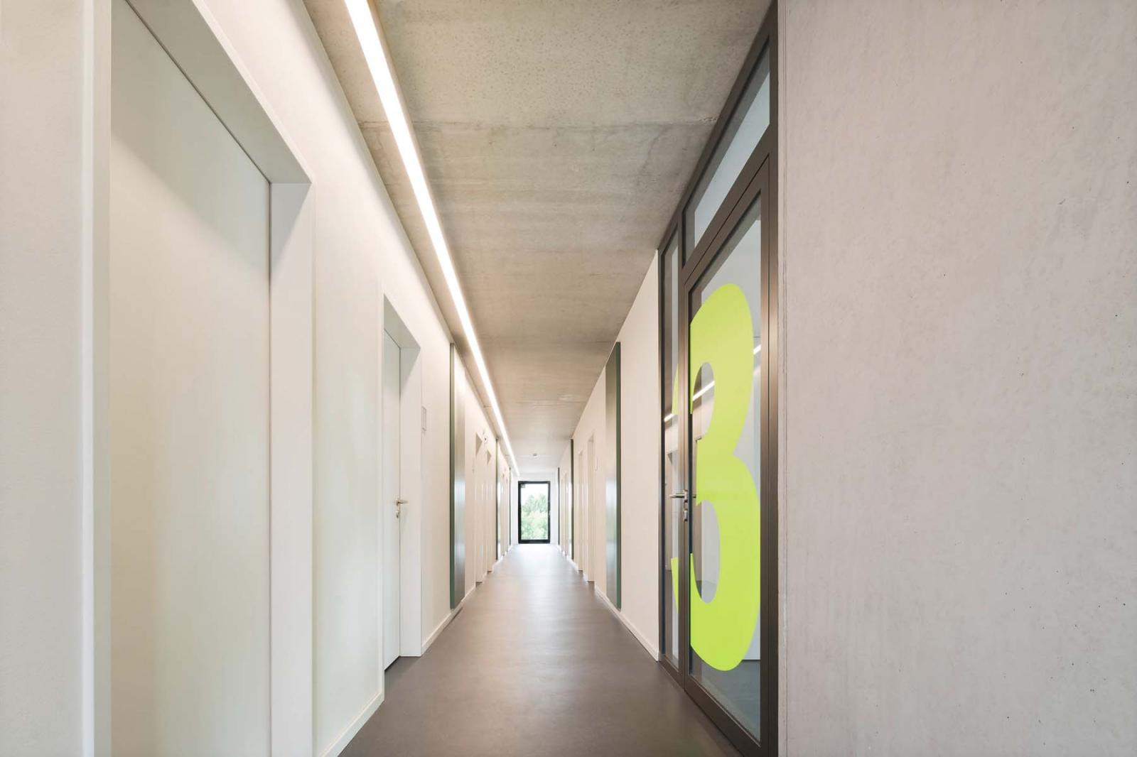 Tita-Cory-Campus, Flurerschließung