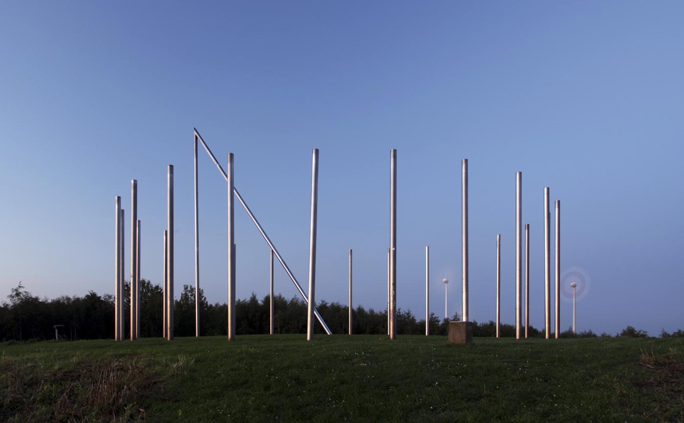 Gesammtansicht der Sonnenuhr
