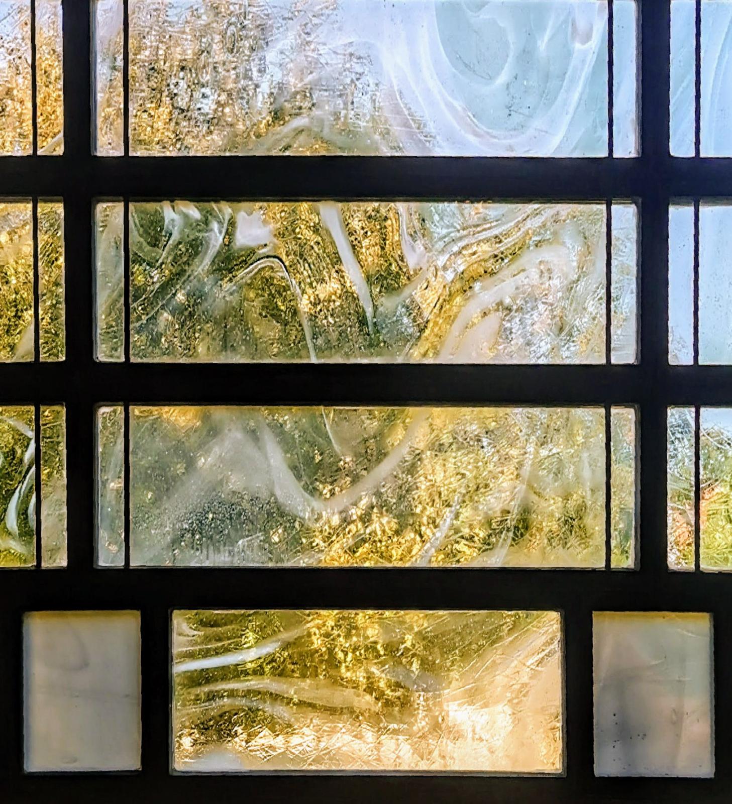 Strukturiertes Fenster