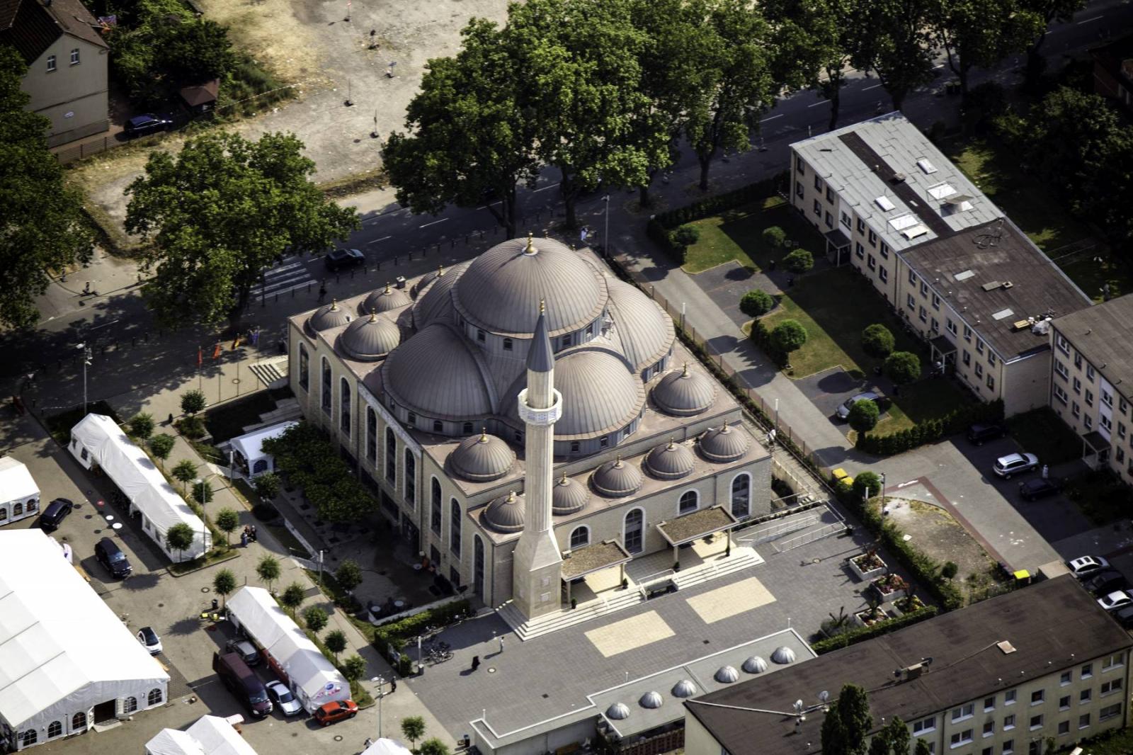 Moschee von oben