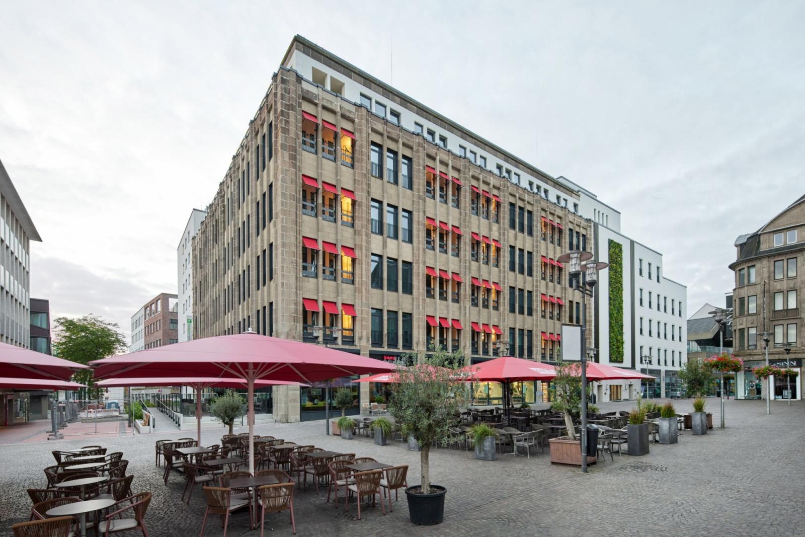 MarktQuartier Recklinghausen, Straßenperspektive