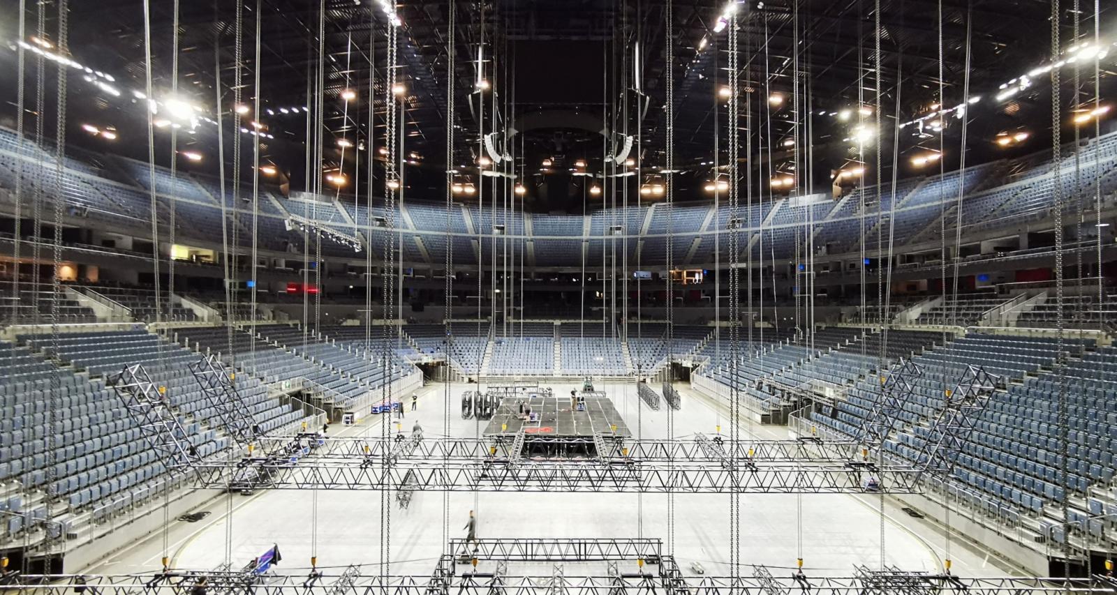 Innenraum der Lanxess Arena