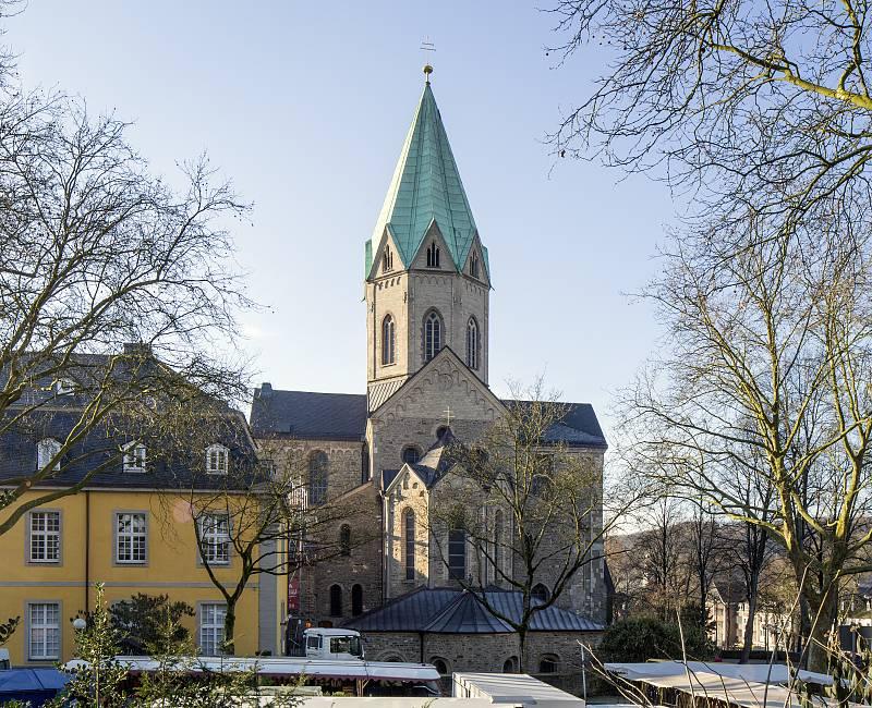 Ostansicht Stiftskirche in Essen-Werden