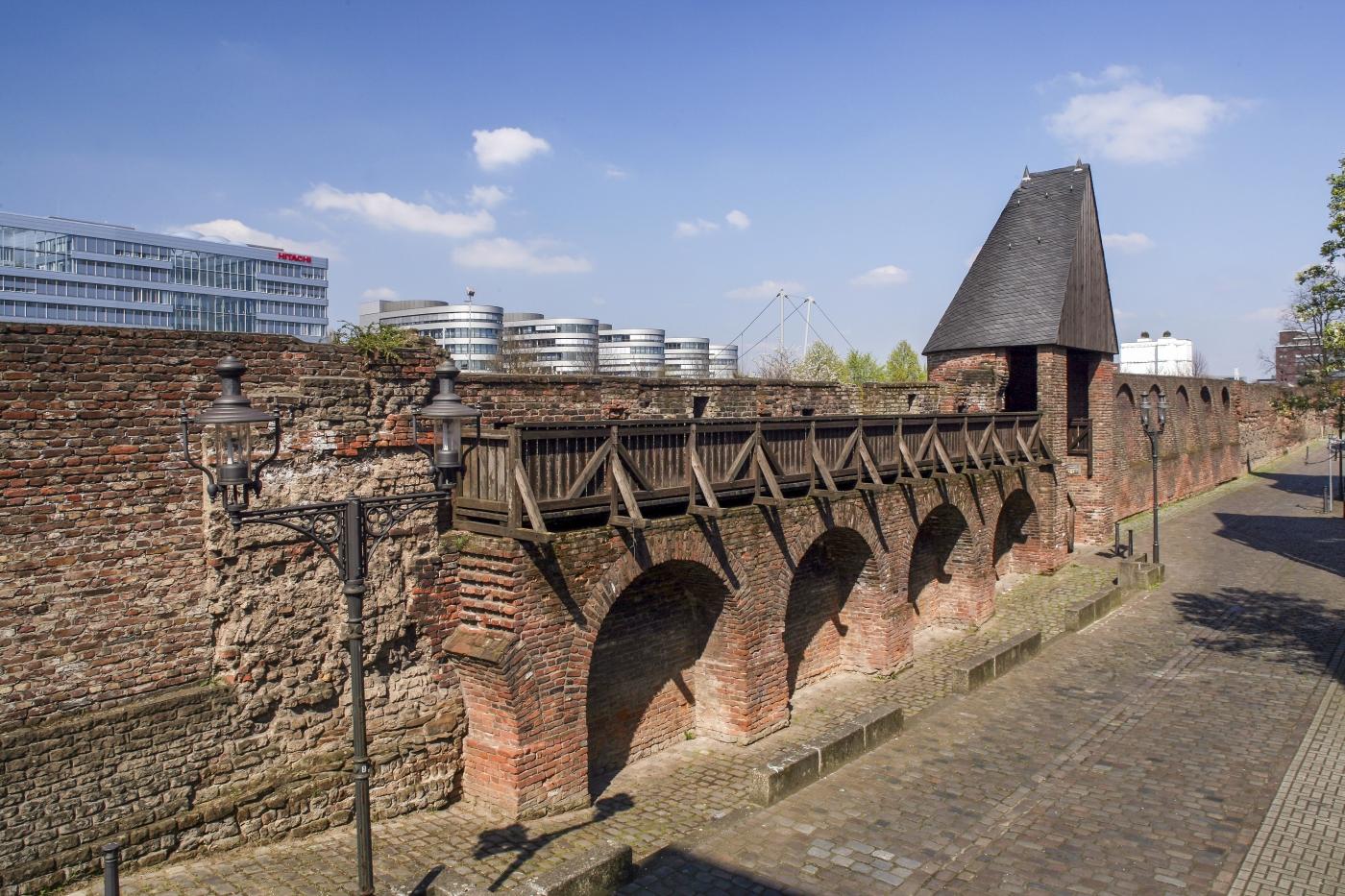 Stadtbefestigung Duisburg Innenseite