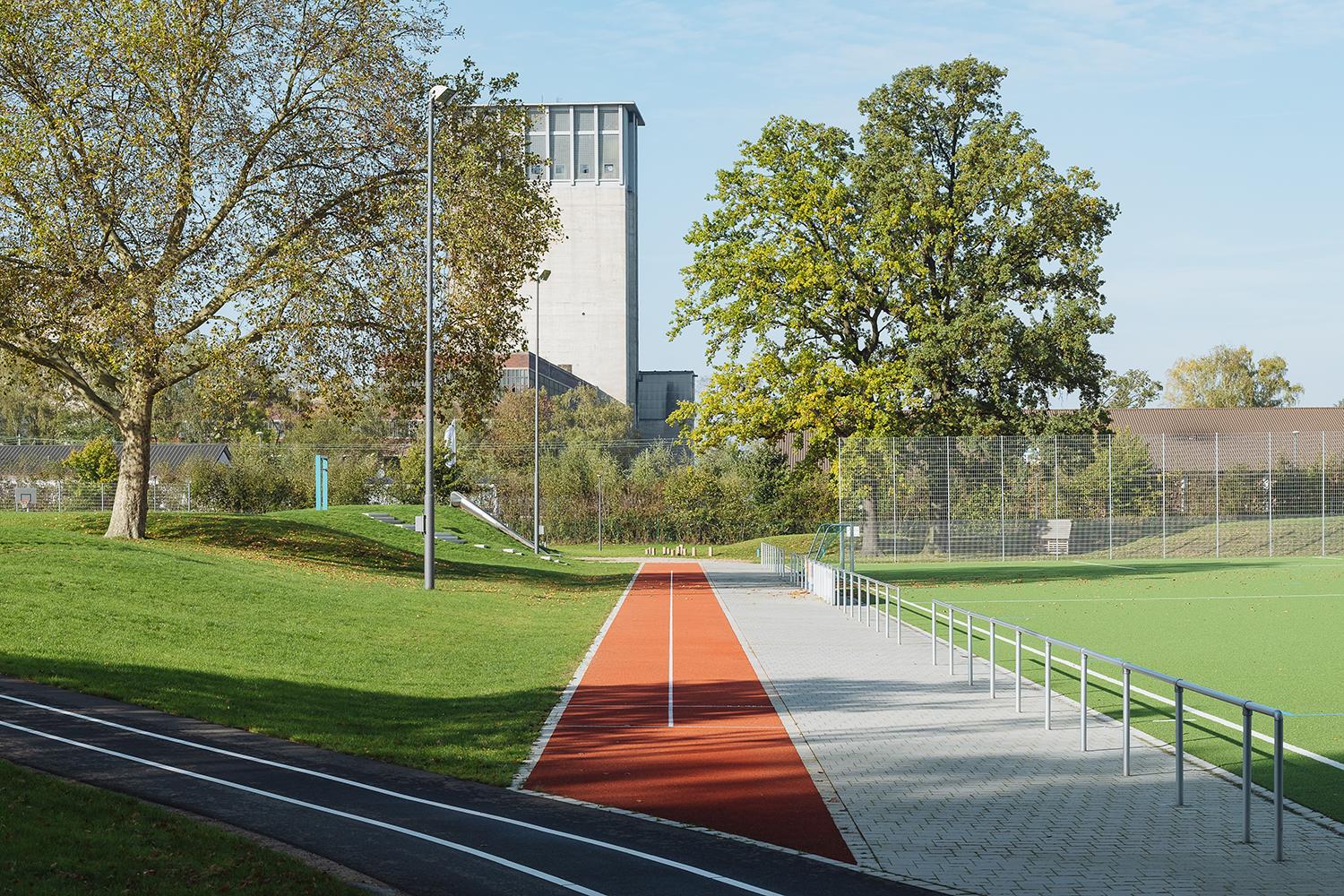 Freizeitanlage Westerholt Herten, Lauf- und Sprintstrecke