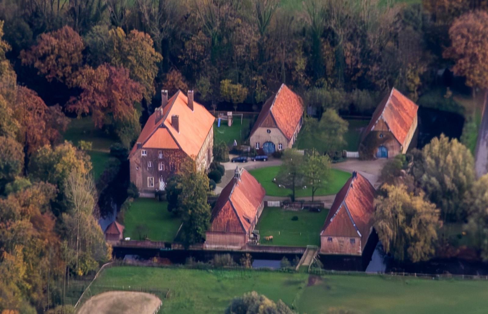 Haus Venne von oben