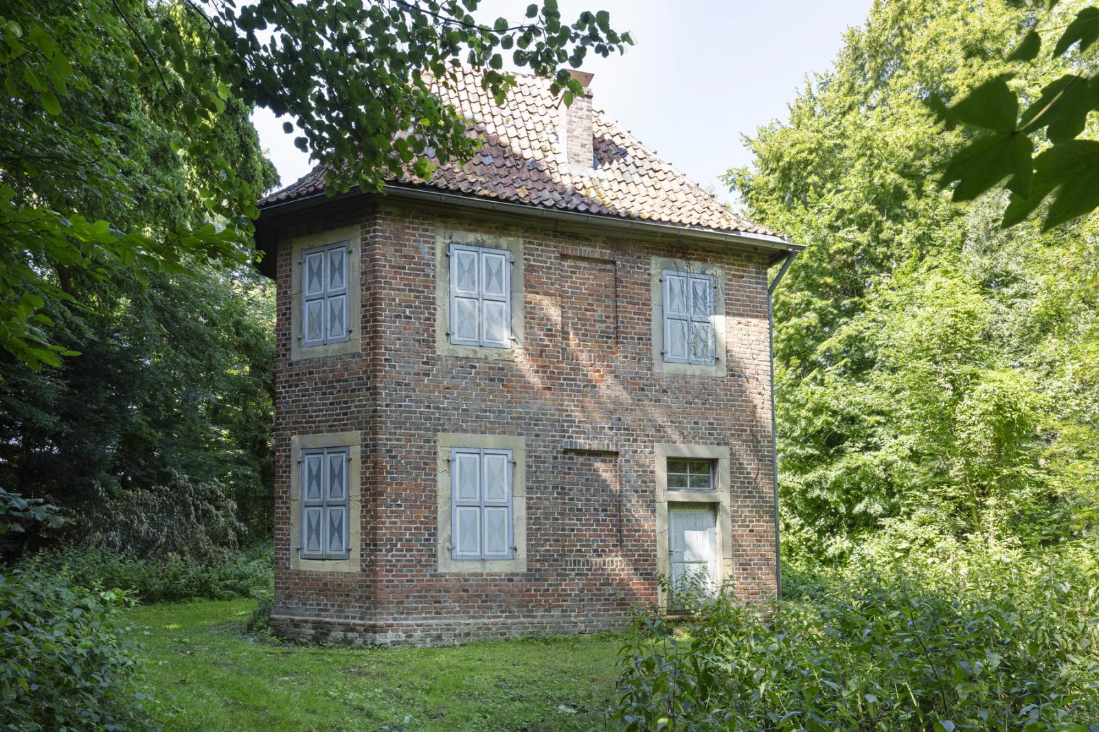 Gartenhaus, Seitenansicht