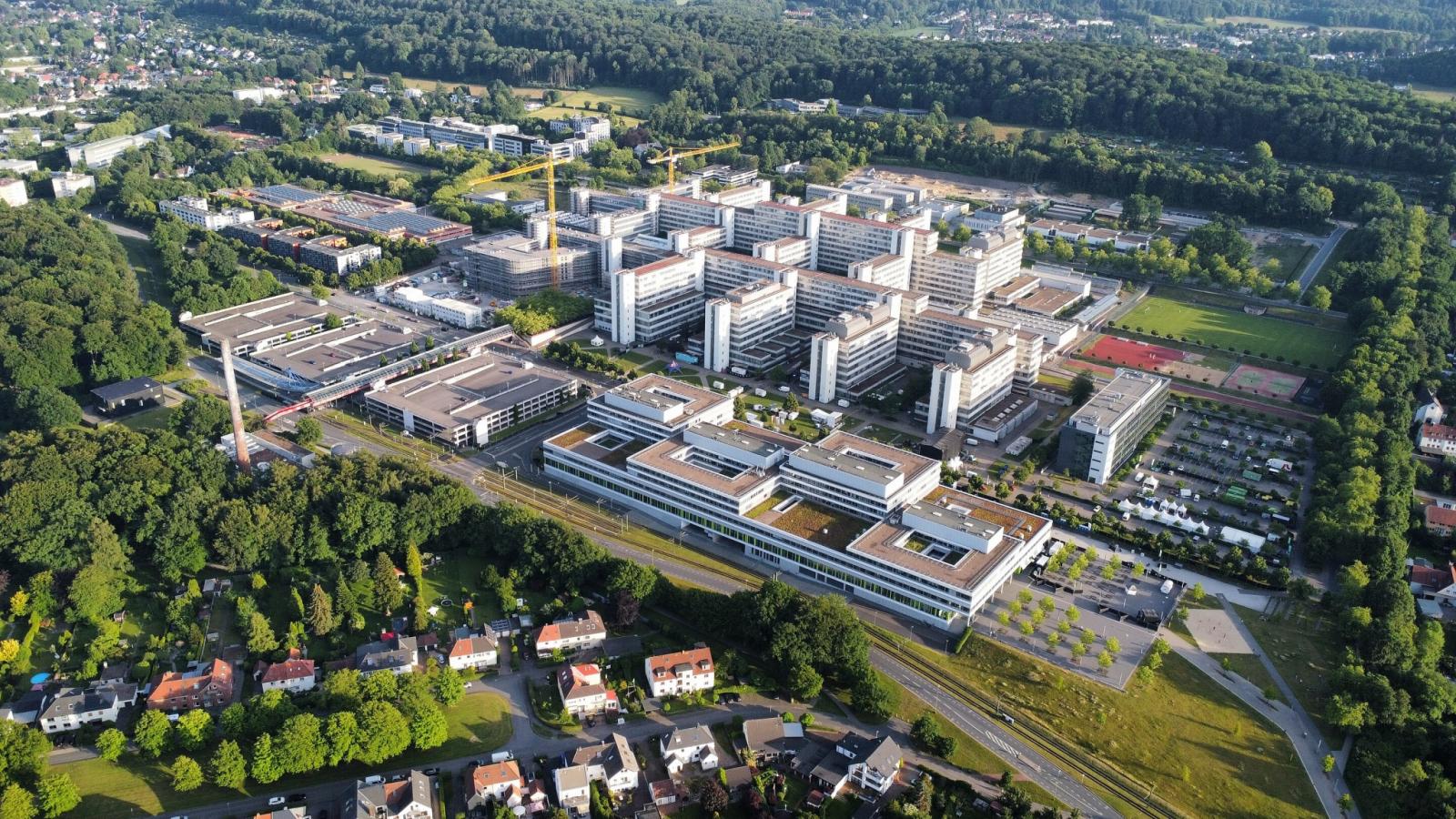 Luftbild Universität Bielefeld (2022)