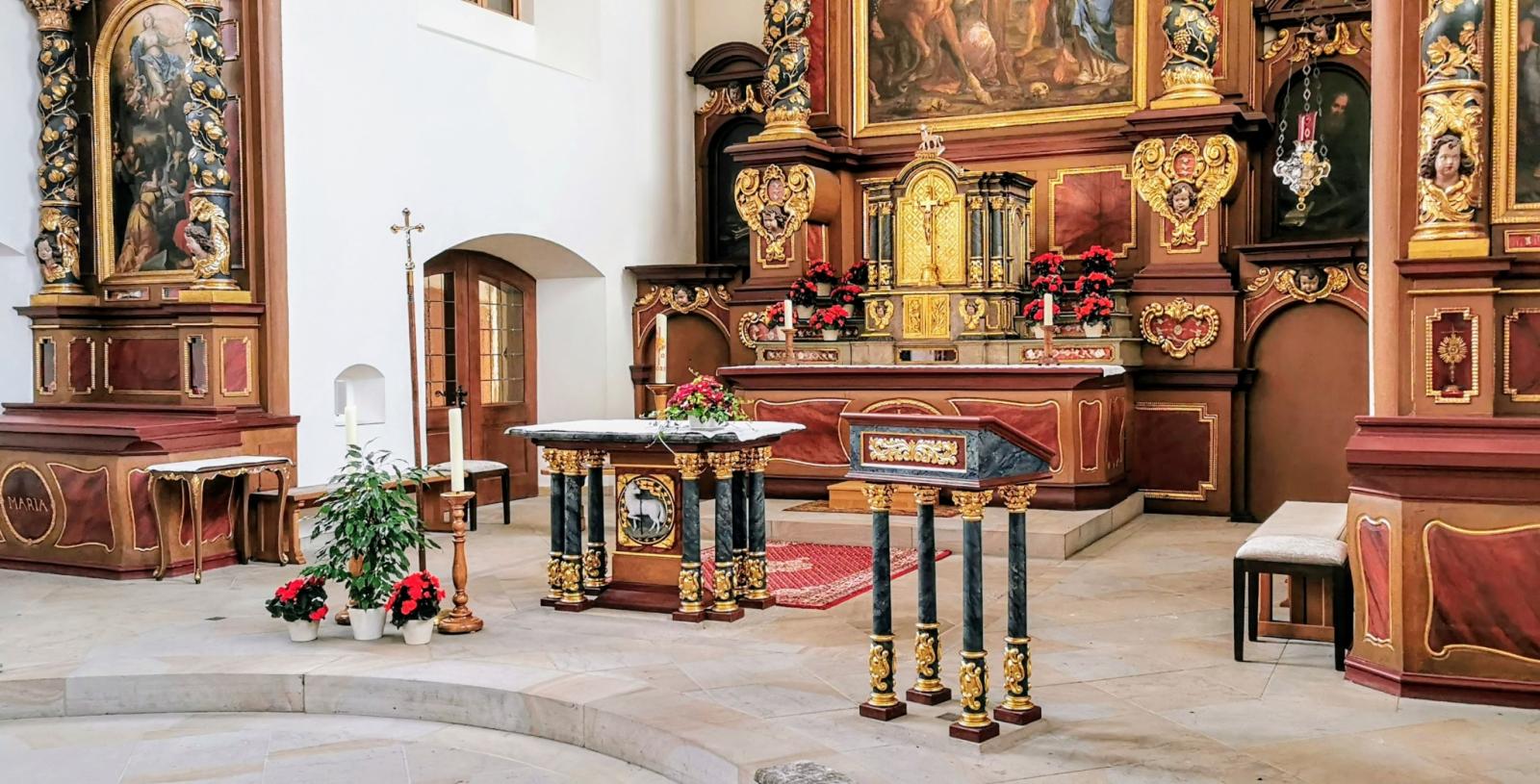 Klosterkirche Werne, Altarbereich