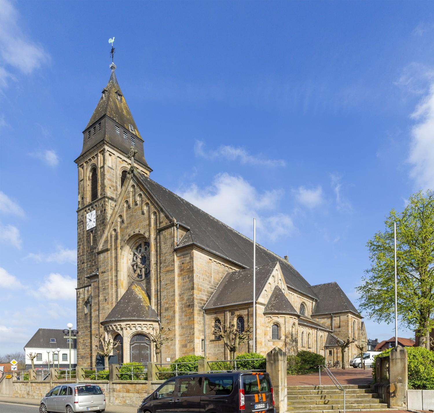 St. Ludgeruskirche Schermbeck, Südostansicht
