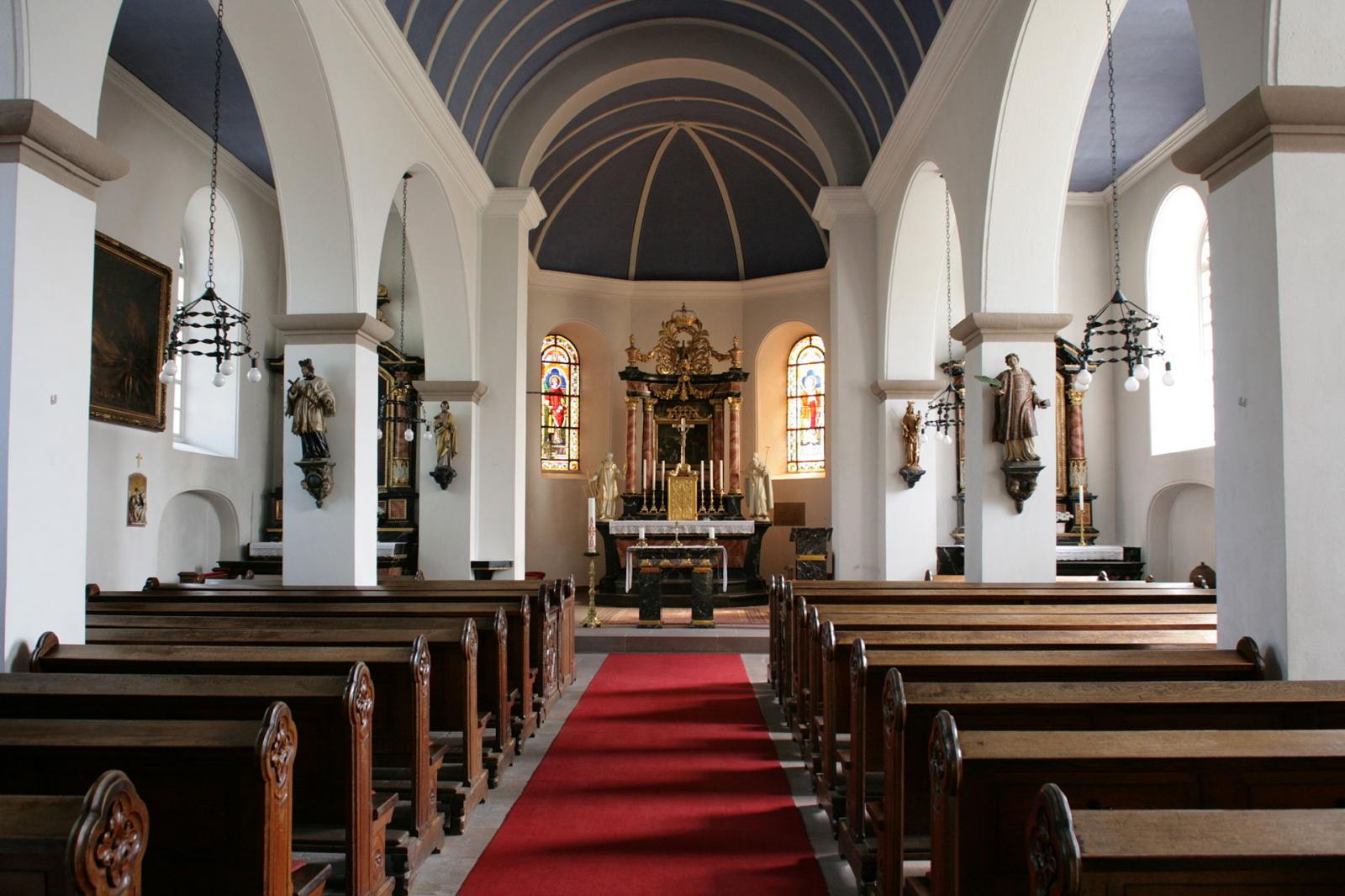 Innenansicht St. Laurentius