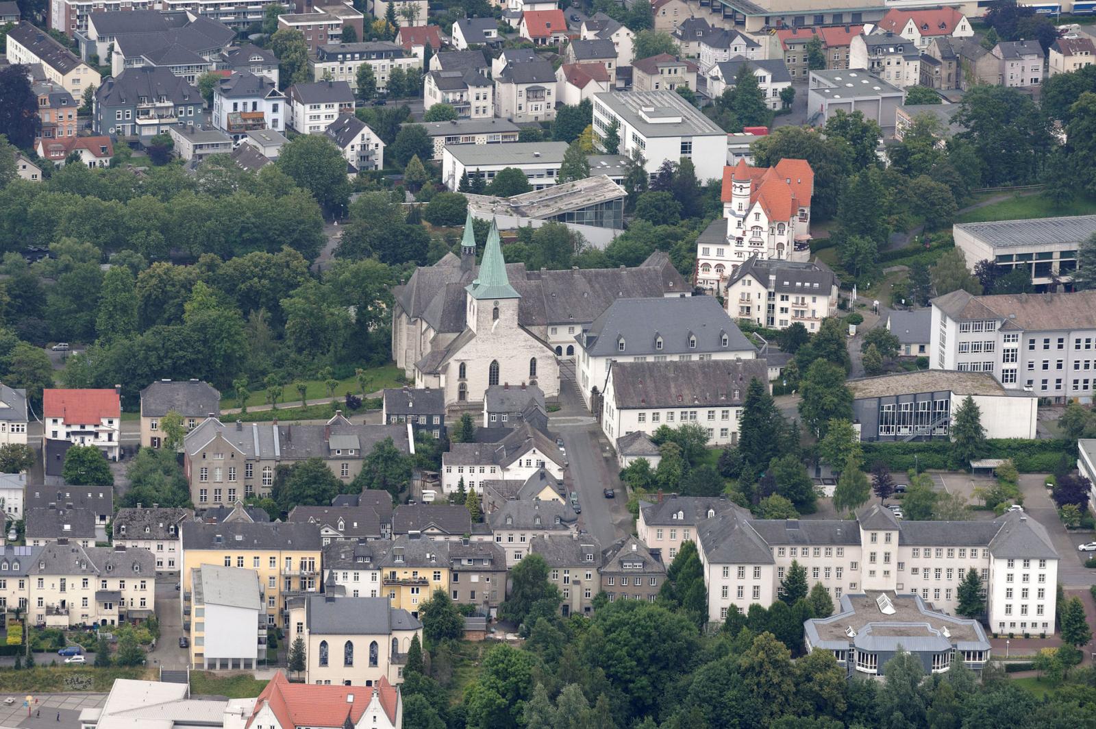 Luftbild Kloster Wedinghausen