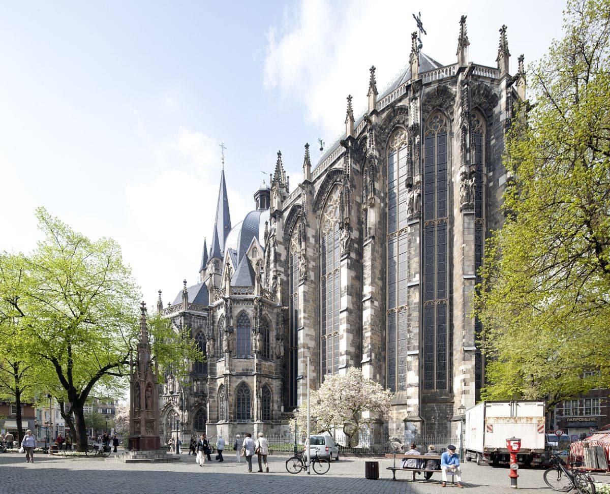 Ostansicht, Chor des Doms