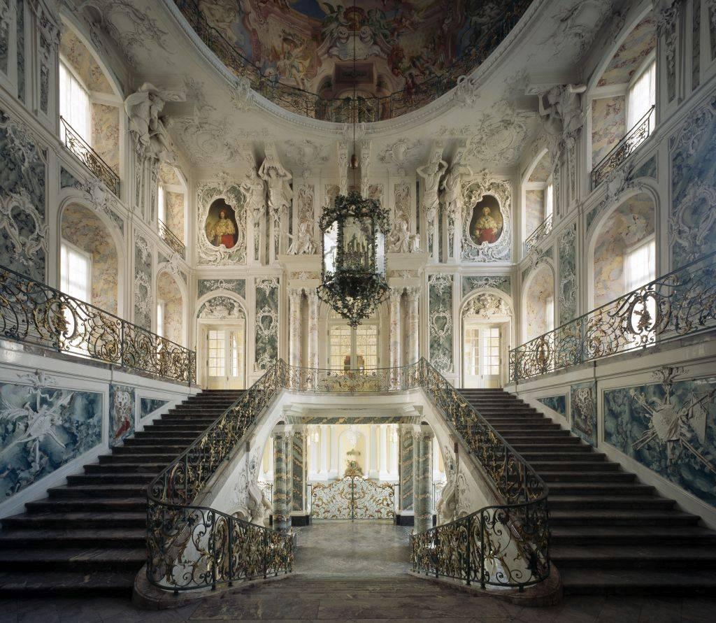 Treppenhaus, Blick vom Umkehrpodest 
