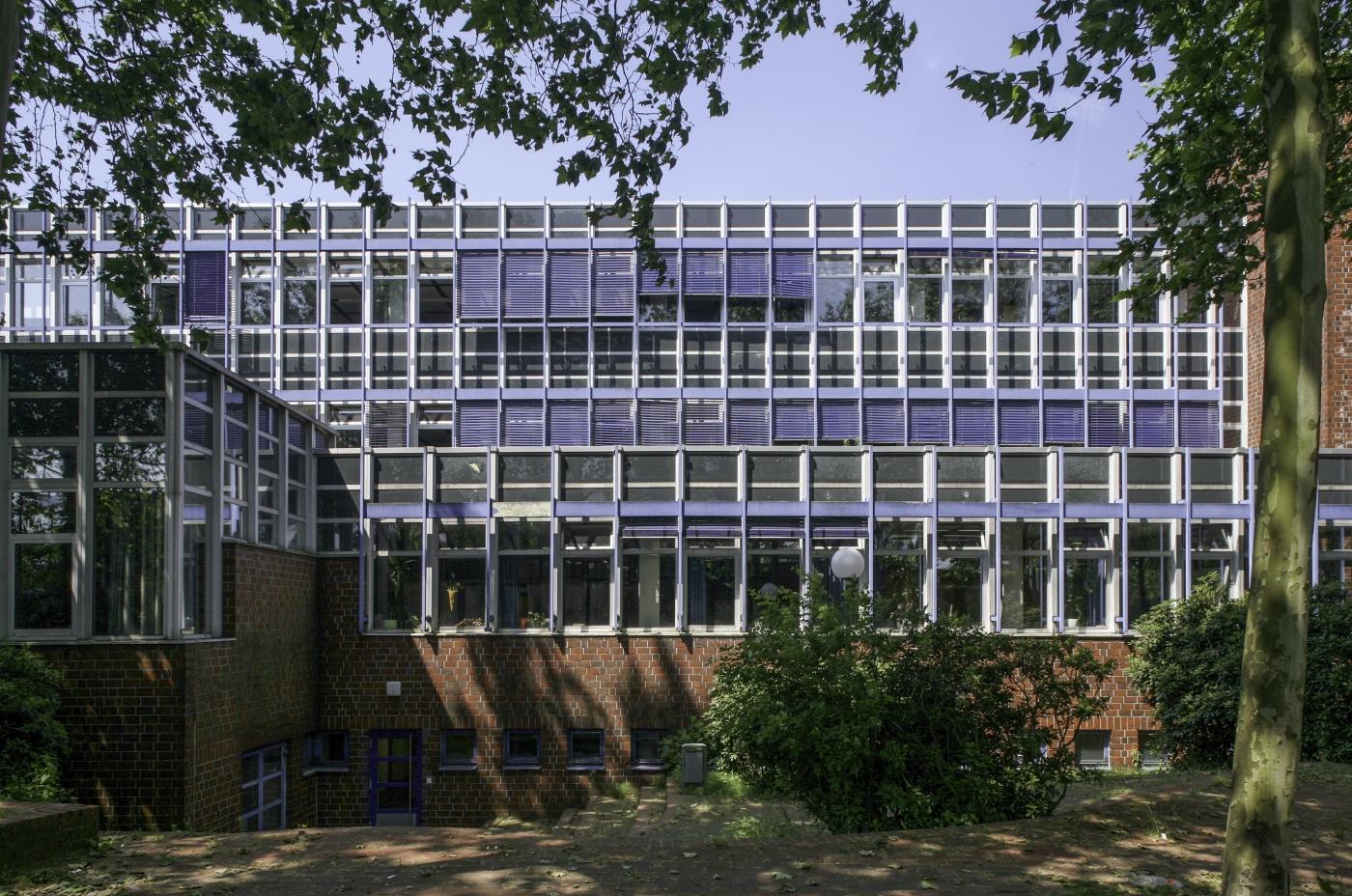 Fassade der Gesamtschule