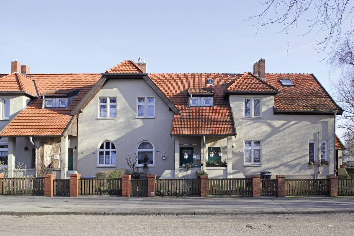 Hauskette an der Steinmetzstraße 