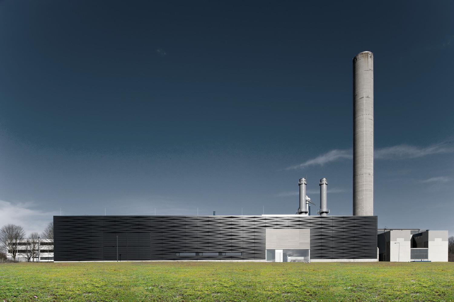 Außenansicht E.ON Energy Research Center - Versuchshalle