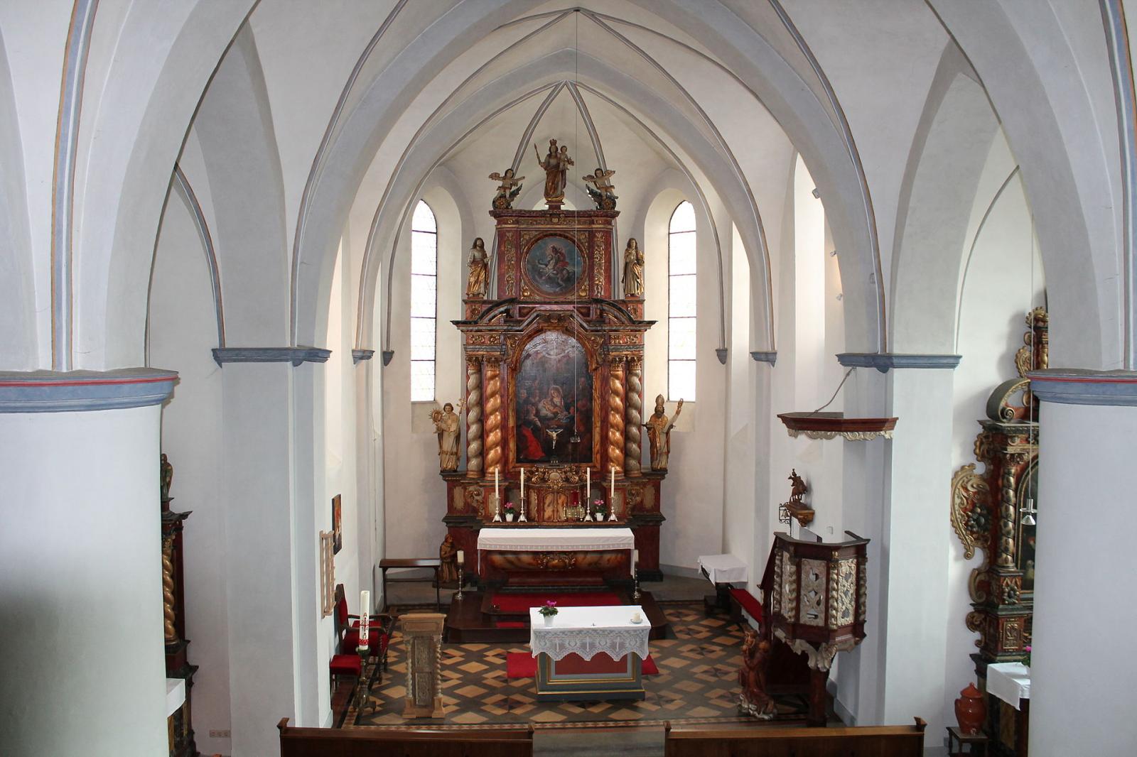 Innenansicht Stadtkapelle St. Georg