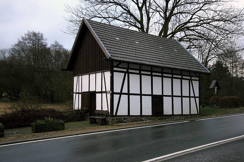 Fachwerkhaus der Knochenmühle Fretter