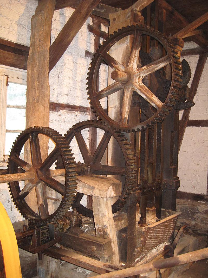 Pochwerk in der Knochenmühle