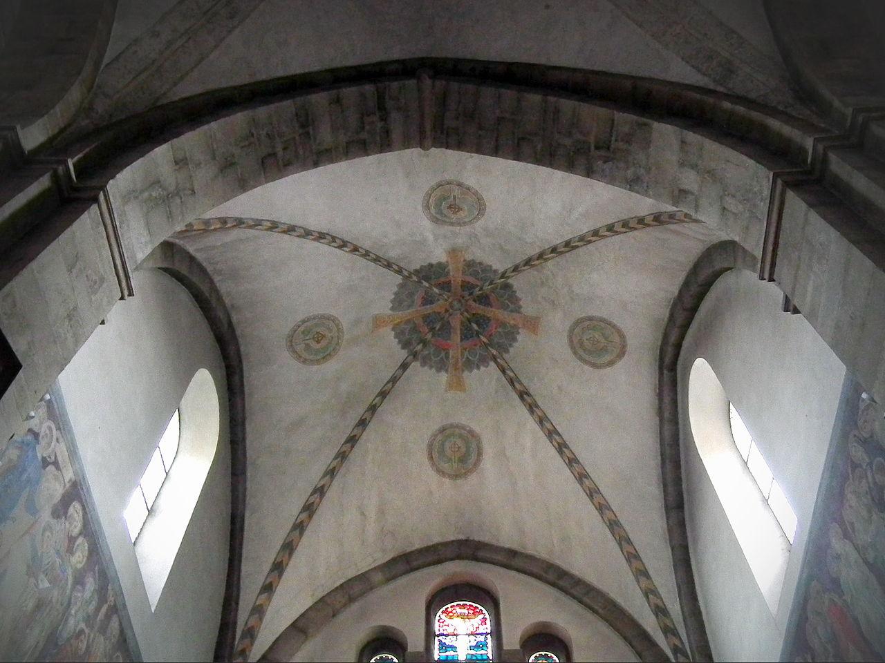 Blick in das Gewölbe