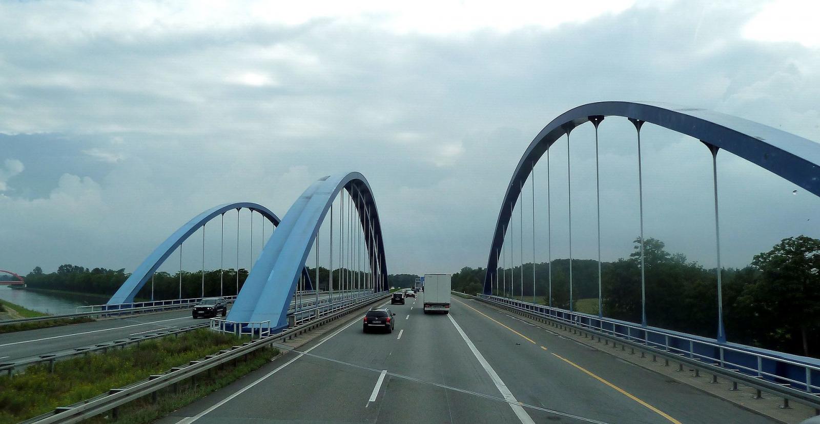 Dortmund-Ems-Kanal Brücke bei Ladbergen