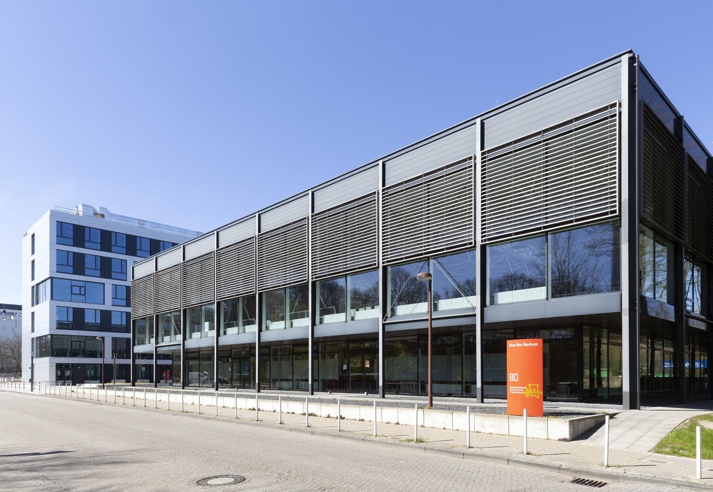 BlueBox Bochum Fassade