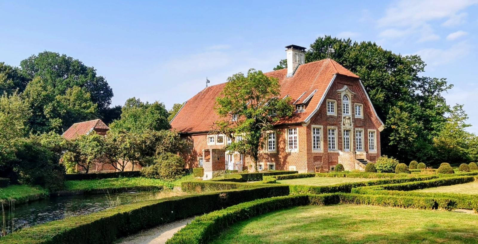 Haus Rüschhaus mit Barockgarten