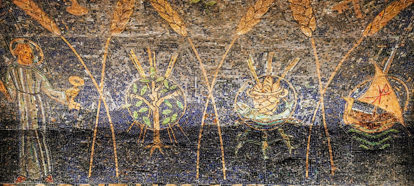 Mosaik in der Bischofsgruft