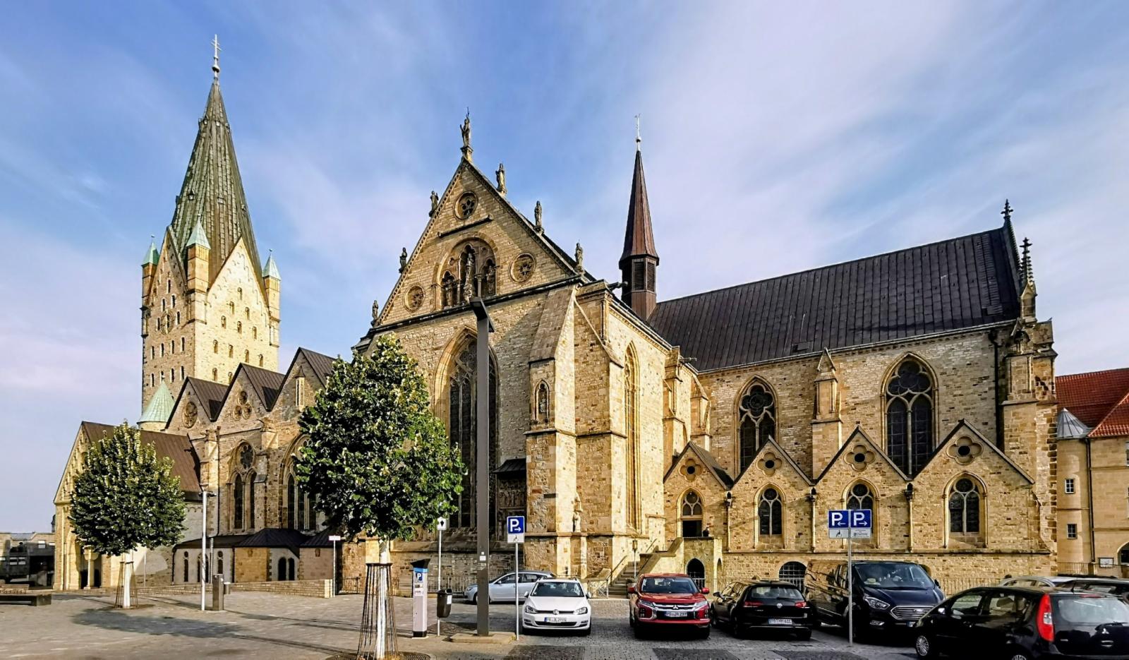 Südansicht des Paderborner Doms